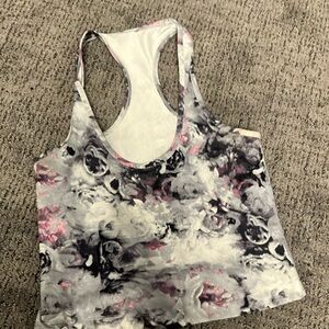 SOLD Lululemon Athletica White Racerback Tank Top